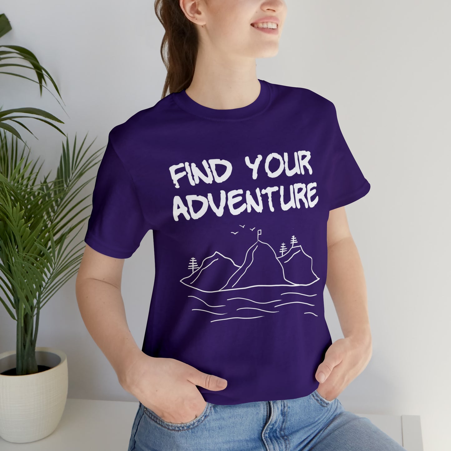 Find Your Adventure Unisex Short Sleeve Tee
